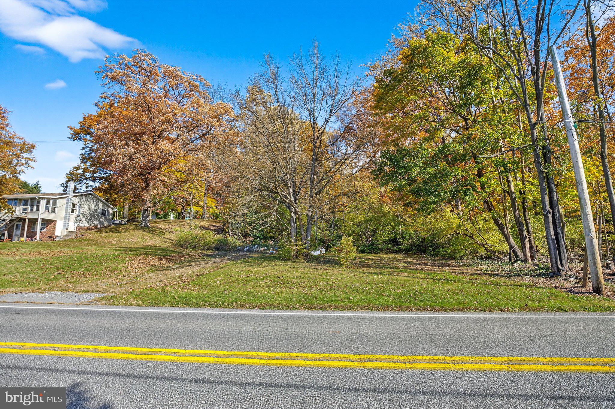 303 West Swartzville Road Reinholds, PA 17569 - Photo 8 of 17 a view of a swimming pool with a yard and large trees
