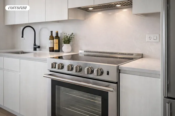 a close view of cabinet a washer and dryer