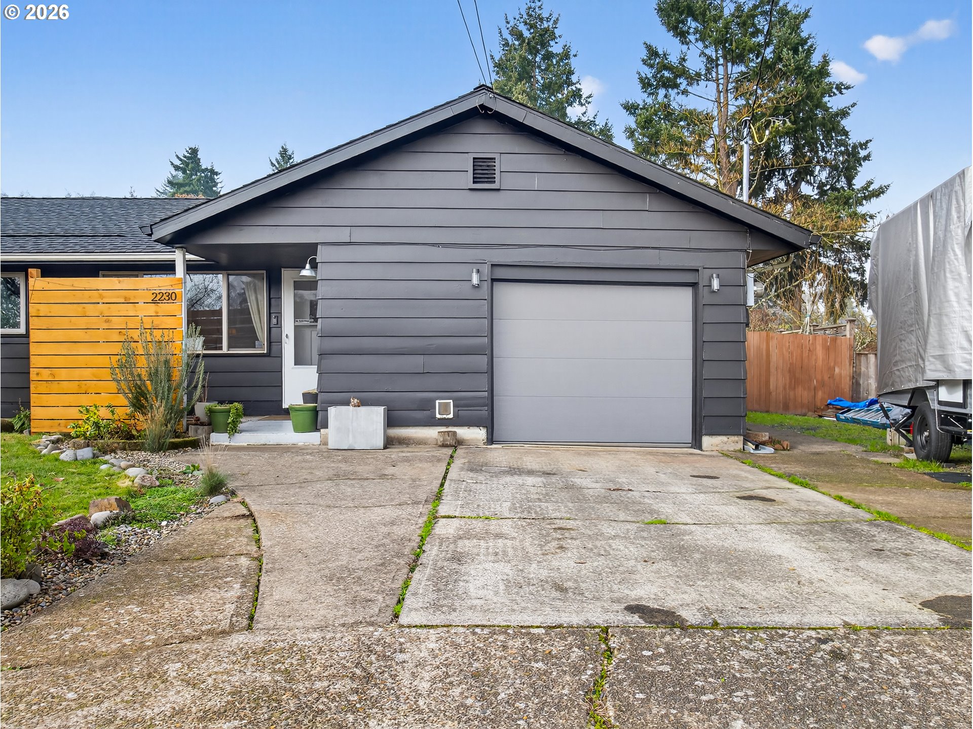 2230 Cleveland Street Eugene, OR 97405 - Photo 5 of 37 a view of backyard of the house