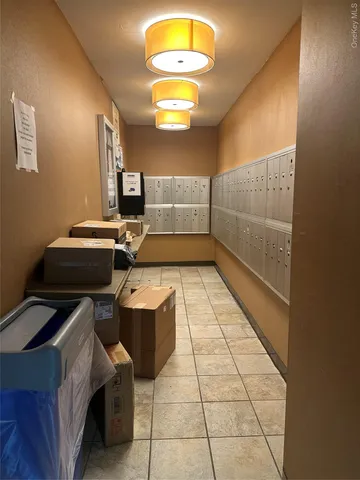 a room with gym equipment