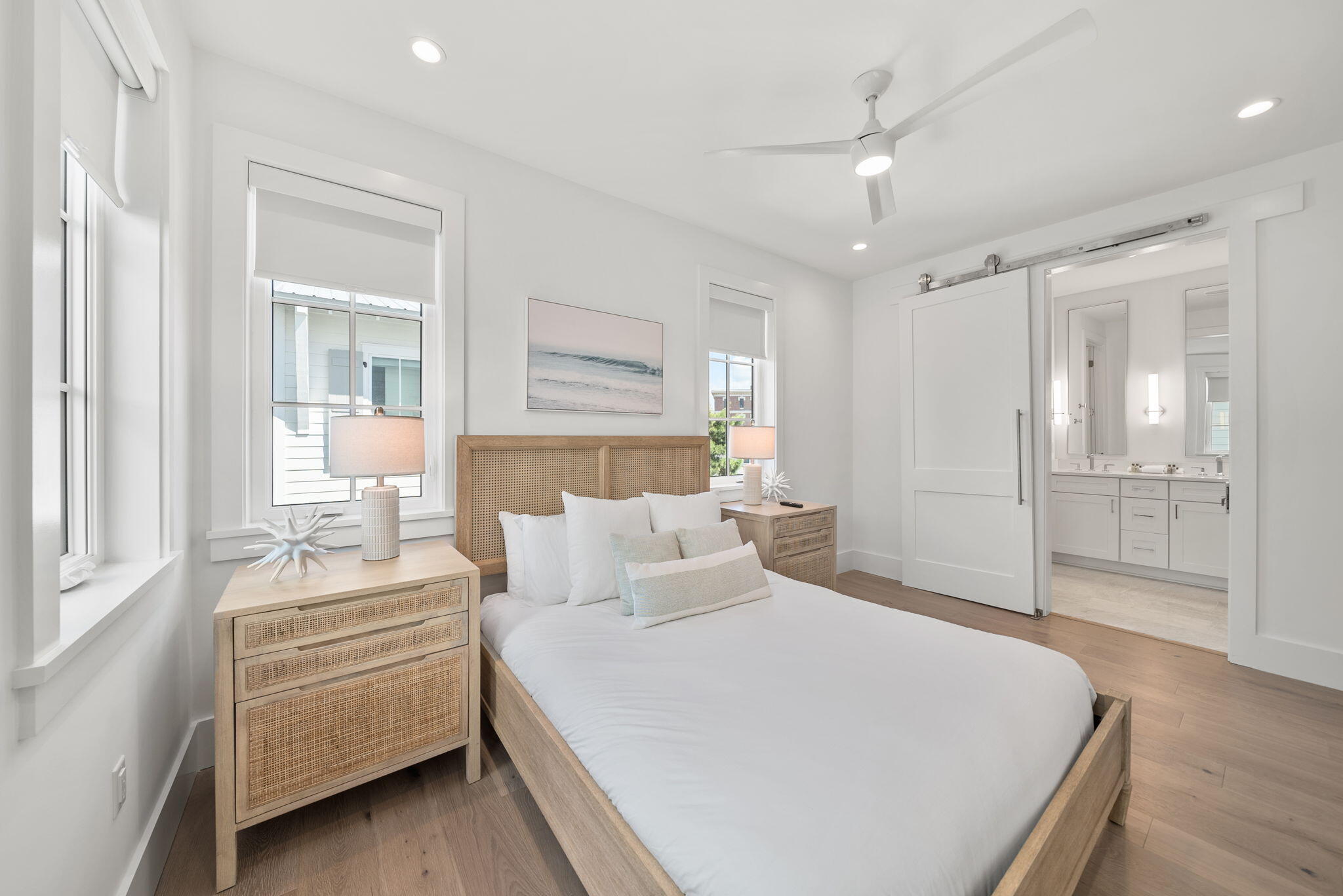 69 Trigger Trail Inlet Beach Inlet Beach, FL 32461 - Photo 17 of 50 a bedroom with a bed and a view of bedroom