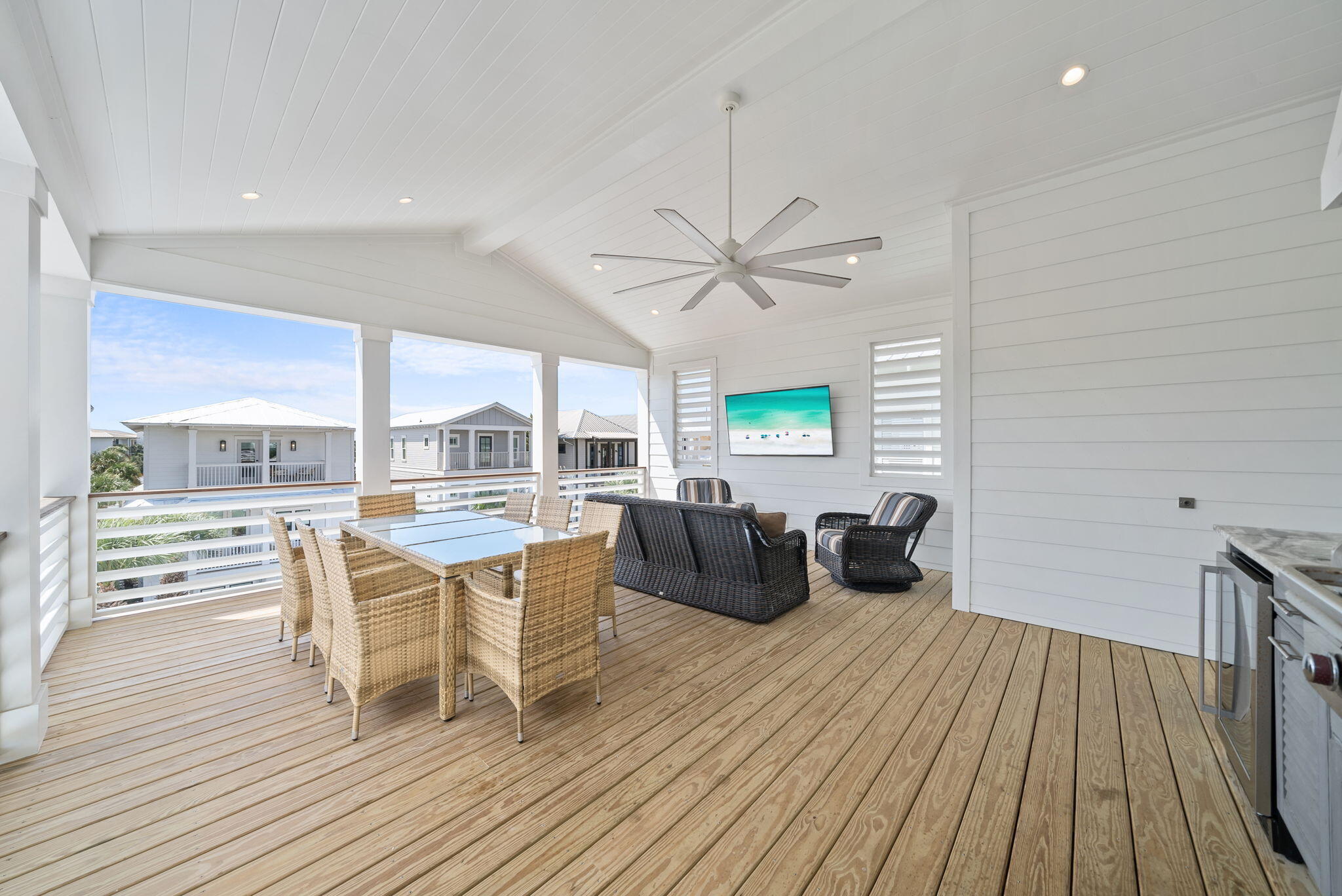 69 Trigger Trail Inlet Beach Inlet Beach, FL 32461 - Photo 2 of 50 a view of a dining room with furniture window and wooden floor