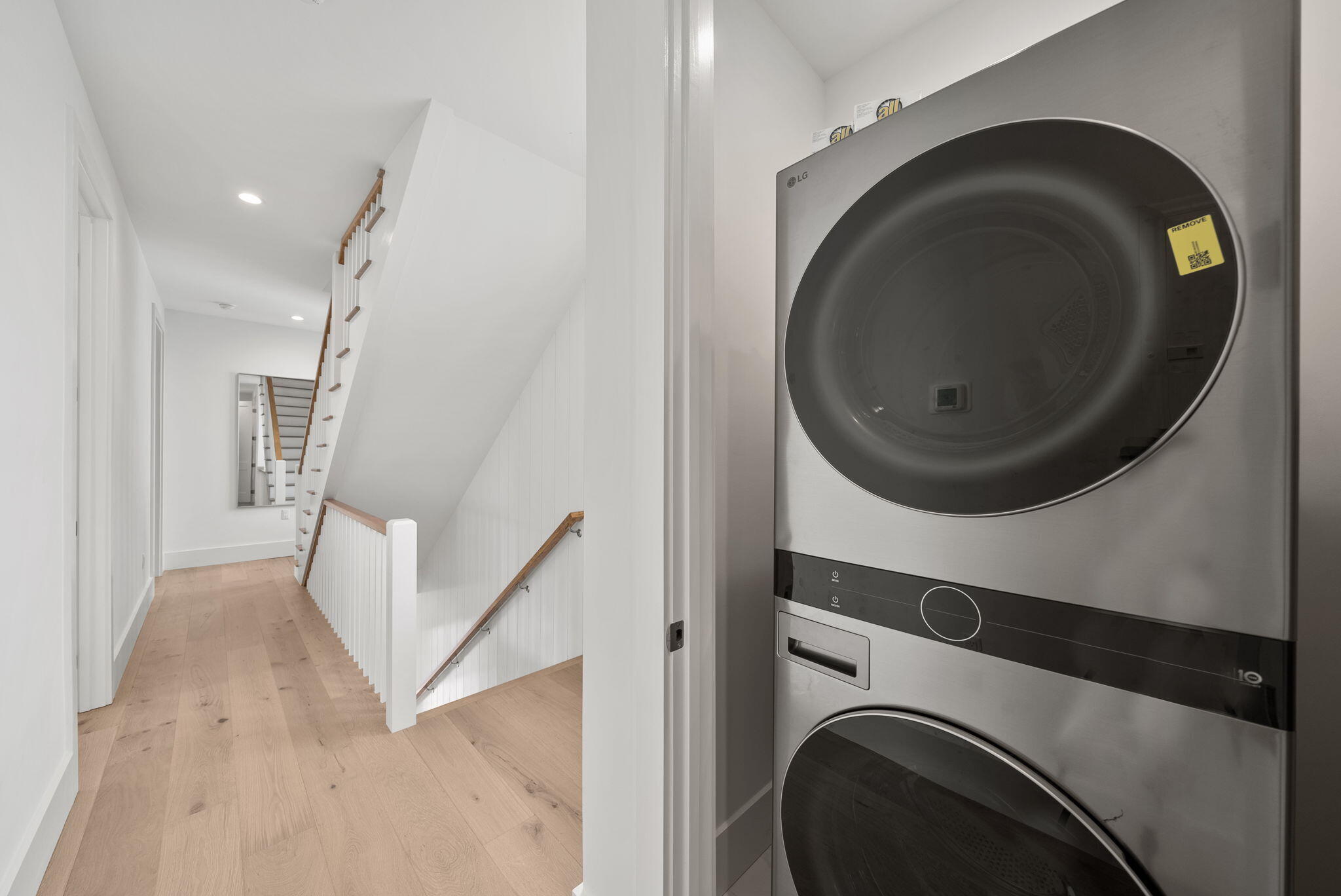 69 Trigger Trail Inlet Beach Inlet Beach, FL 32461 - Photo 27 of 50 a view of a hallway with washer and dryer