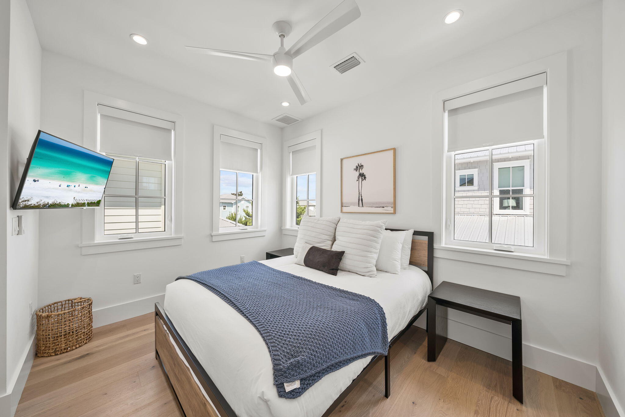 69 Trigger Trail Inlet Beach Inlet Beach, FL 32461 - Photo 32 of 50 a bedroom with a bed and a window