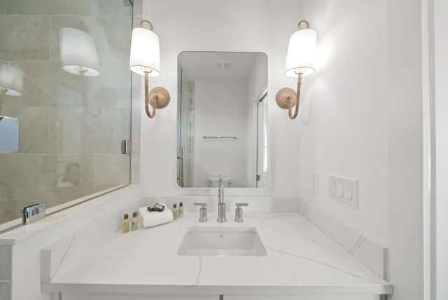 an aerial view of city