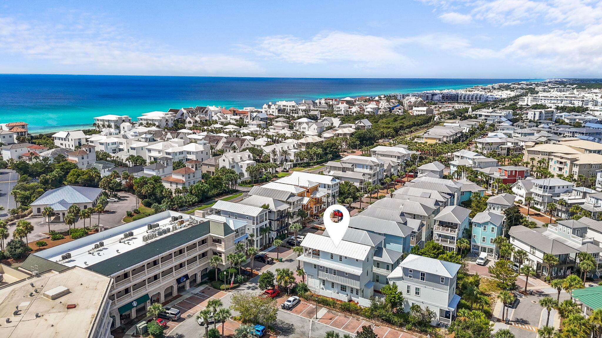 69 Trigger Trail Inlet Beach Inlet Beach, FL 32461 - Photo 4 of 50 an aerial view of a city with lots of residential buildings