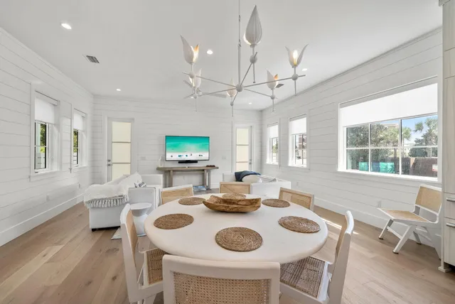 a view of a chair and table in the balcony