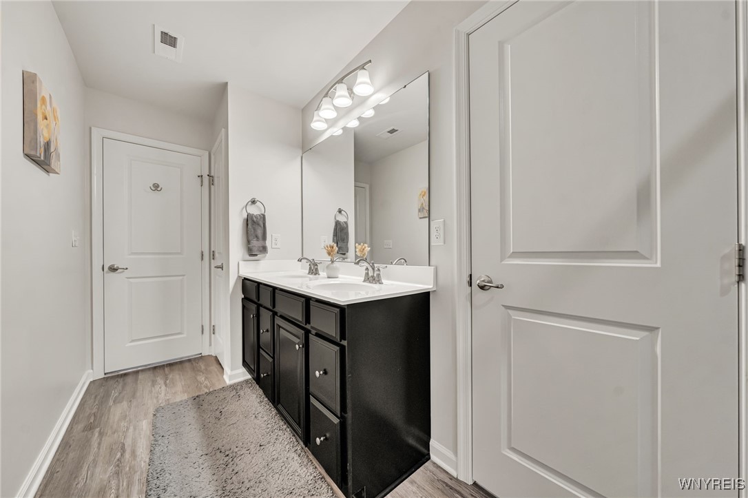 3581 Big Tree Road, Unit 29 29 Hamburg, NY 14075 - Photo 20 of 42 Primary Bath- Double Sink Vanity