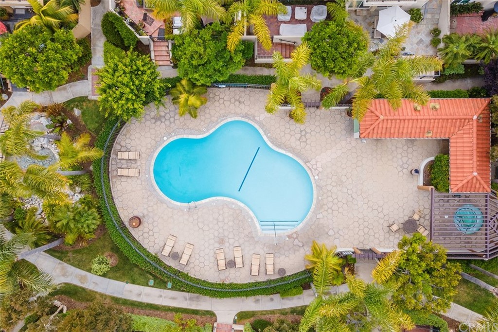 6051 Shadowbrook Circle Huntington Beach, CA 92648 - Photo 39 of 42 an aerial view of a swimming pool
