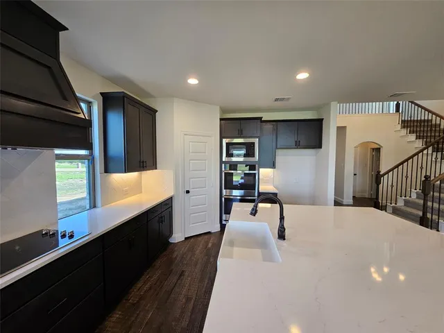 a very nice looking room with a large window