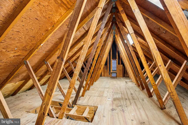 a view of wooden floor