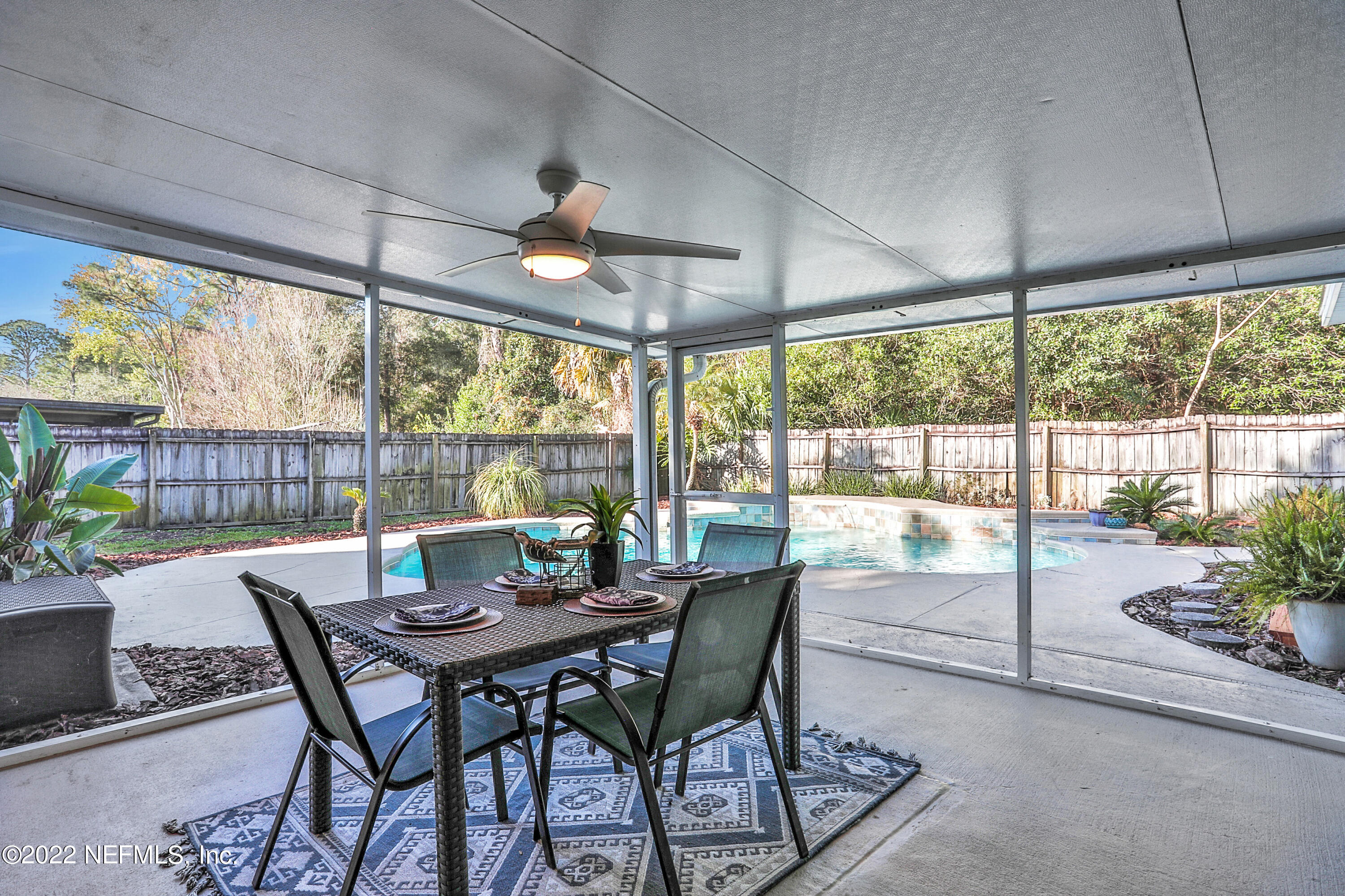 3518 Eunice Road Jacksonville, FL 32250 - Photo 25 of 32 Screened patio