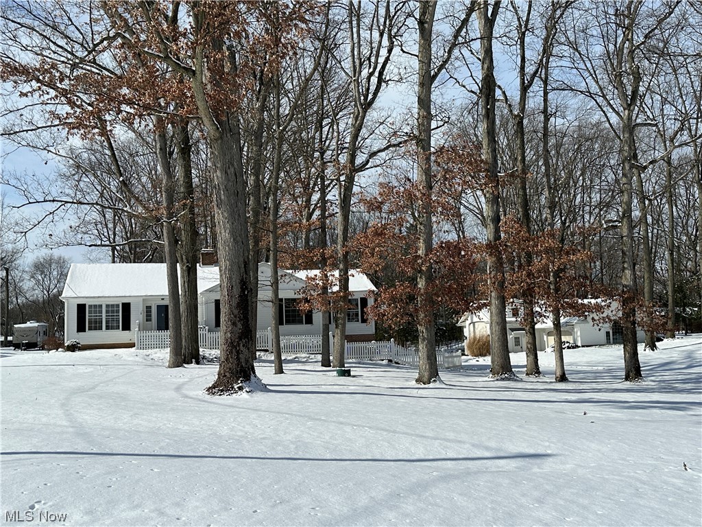 6130 Renninger Road New Franklin, OH 44319 - Photo 29 of 30 View of house & workshop after 1st snow
