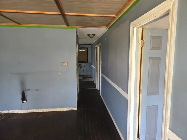 a view of a hallway