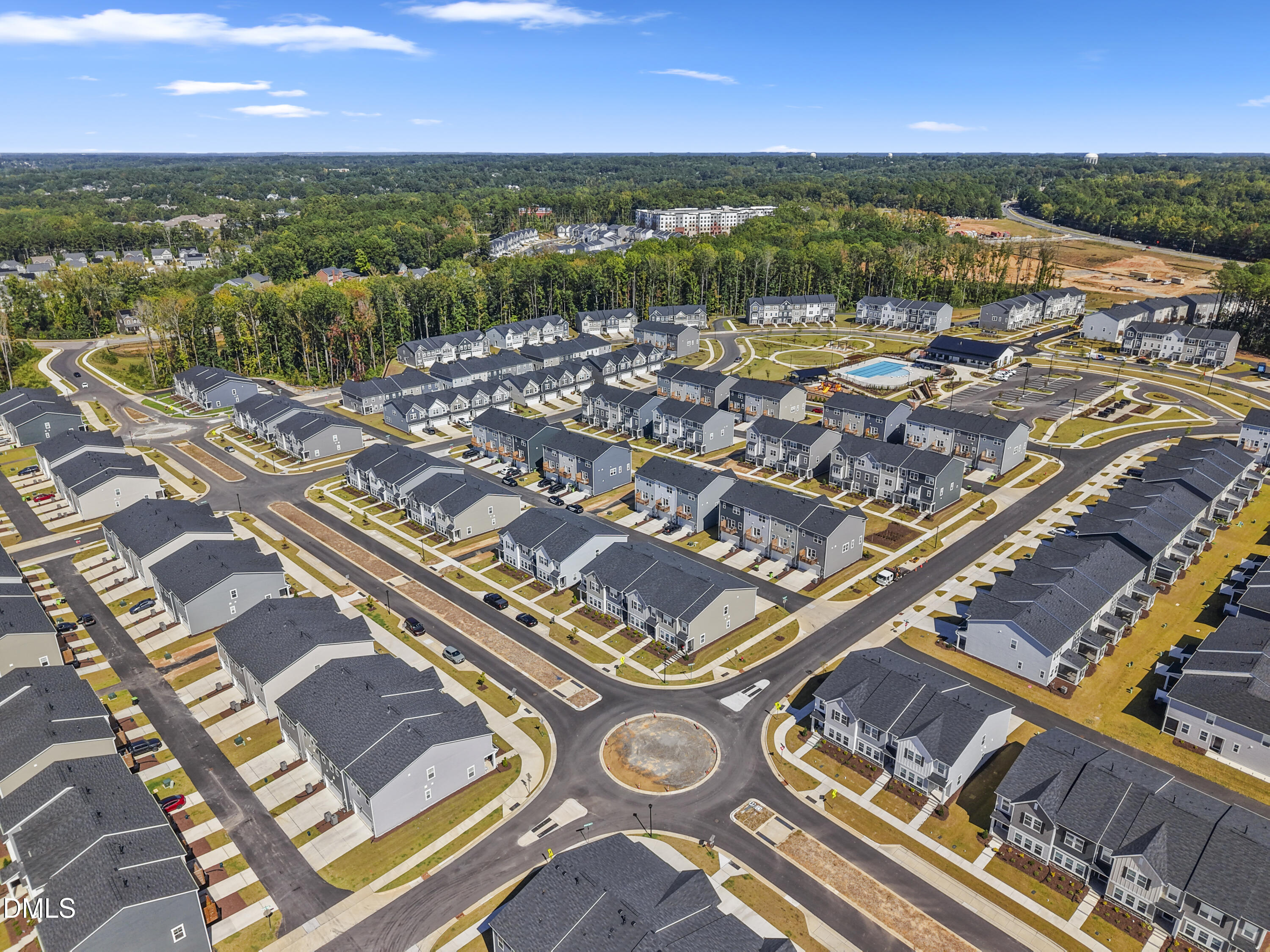 1811 Aspen River Lane Apex, NC 27502 - Photo 27 of 36 a view of a city with an ocean view