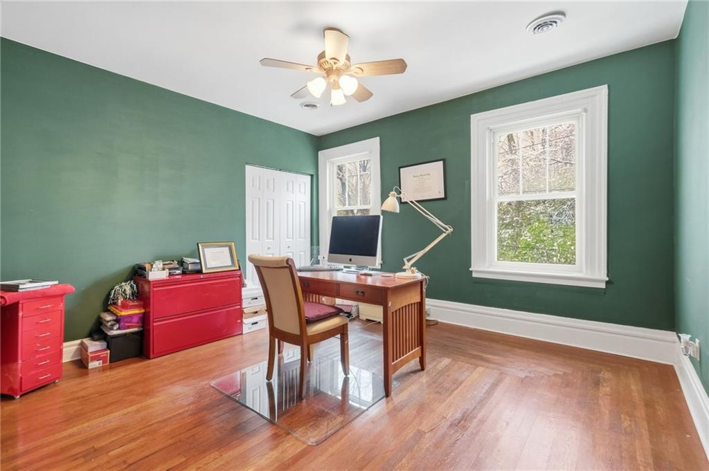 1311 Breed Street Pittsburgh, PA 15203 - Photo 26 of 44 a workspace with furniture window and wooden floor