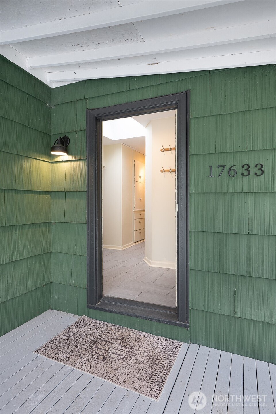 17633 10th Avenue Northeast Shoreline, WA 98155 - Photo 4 of 33 a view of a wooden door