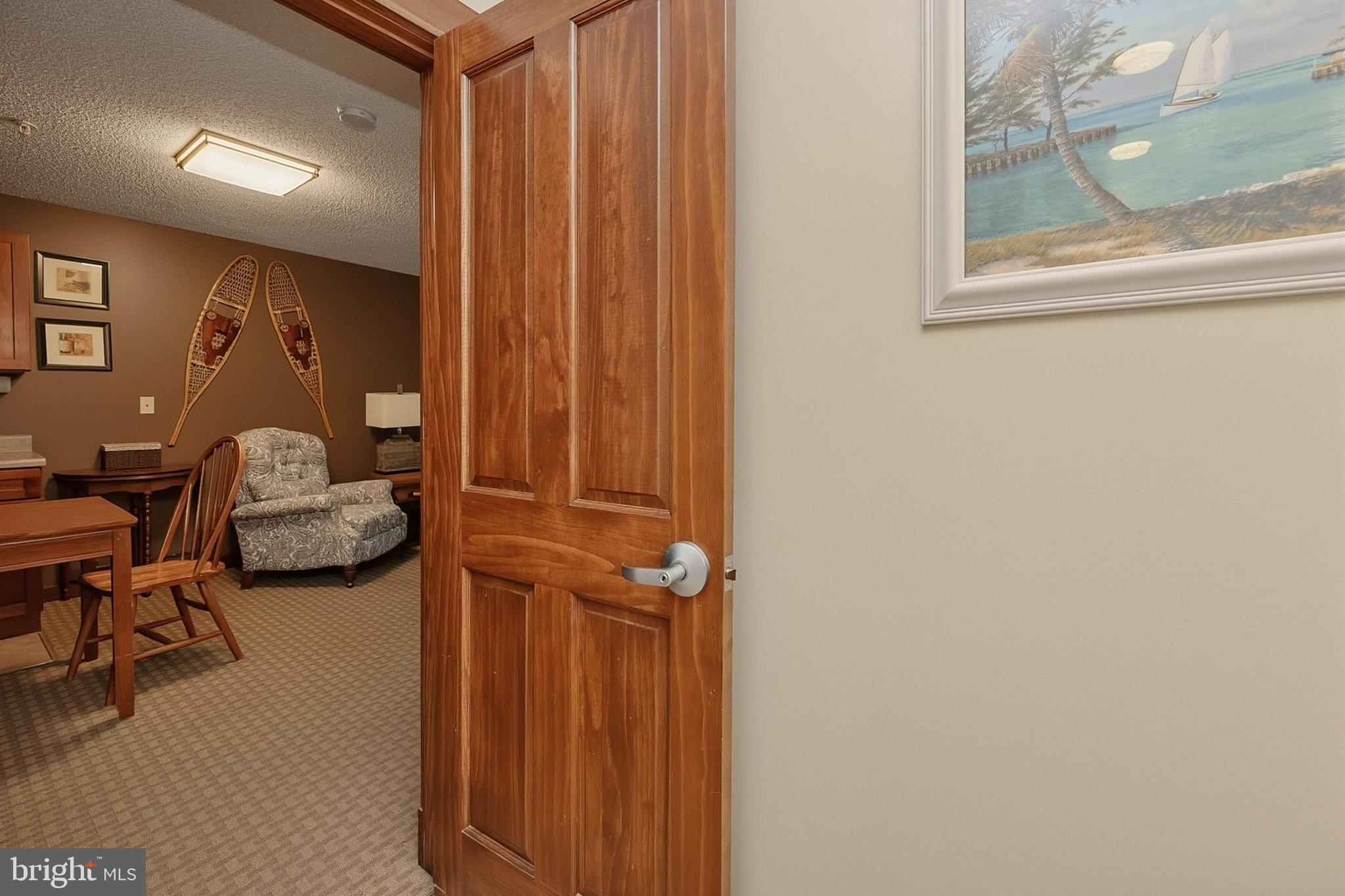 565 Glendale Road, Unit 208A Oakland, MD 21550 - Photo 27 of 51 a view of front door with lounge chair