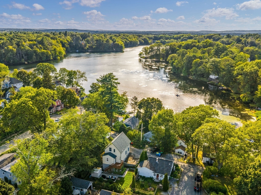 15 Crest Road Wayland, MA 01778 - Photo 30 of 36 a view of a lake with houses