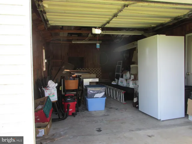 a room with storage and utility