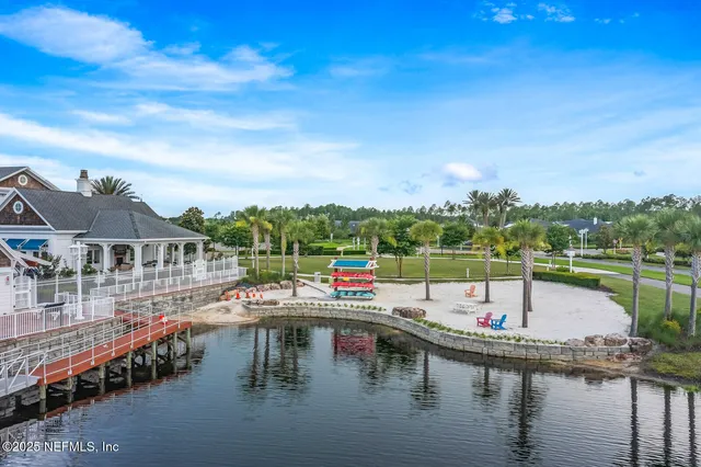 a view of a city with water view