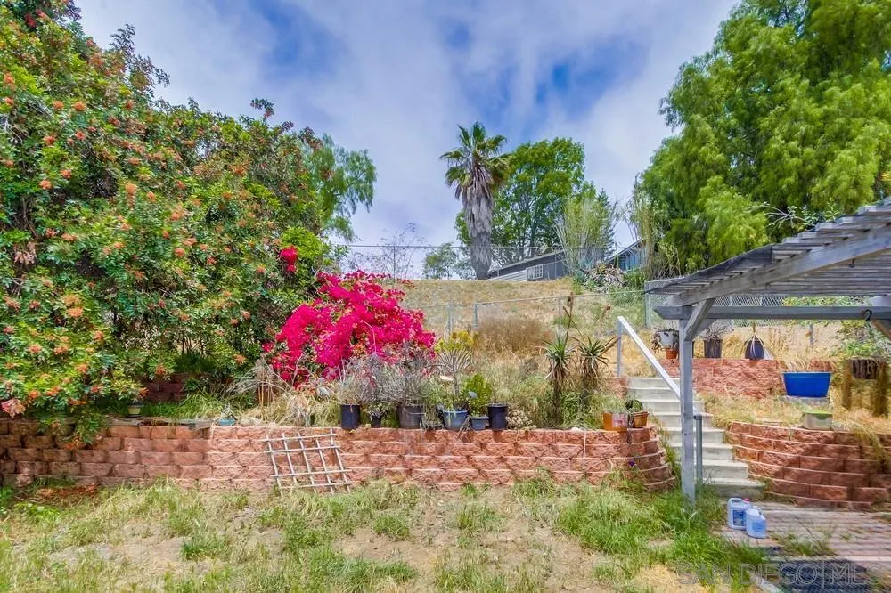 6316 Streamview Drive San Diego, CA 92115 - Photo 46 of 52 a view of a backyard with a lot of flower plants