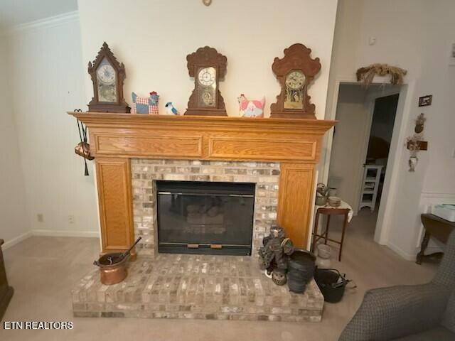 413 Herringbone Court Powell, TN 37849 - Photo 4 of 35 Herringbone Fireplace in Living Room