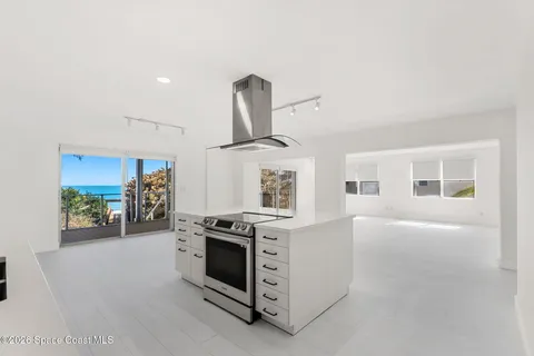 a view of a house with a balcony