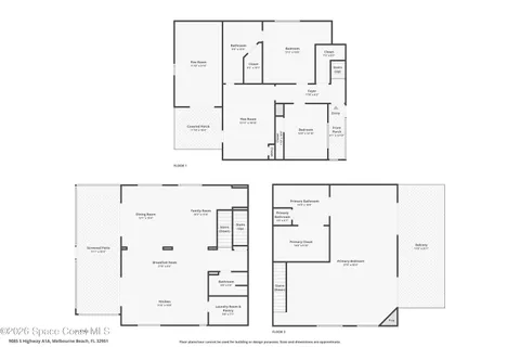 a view of a big room with windows and wardrobe