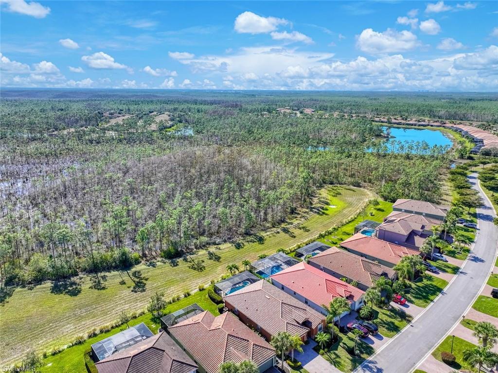 21025 Bella Terra Boulevard Estero, FL 33928 - Photo 25 of 35 an aerial view of residential houses with outdoor space and lake view