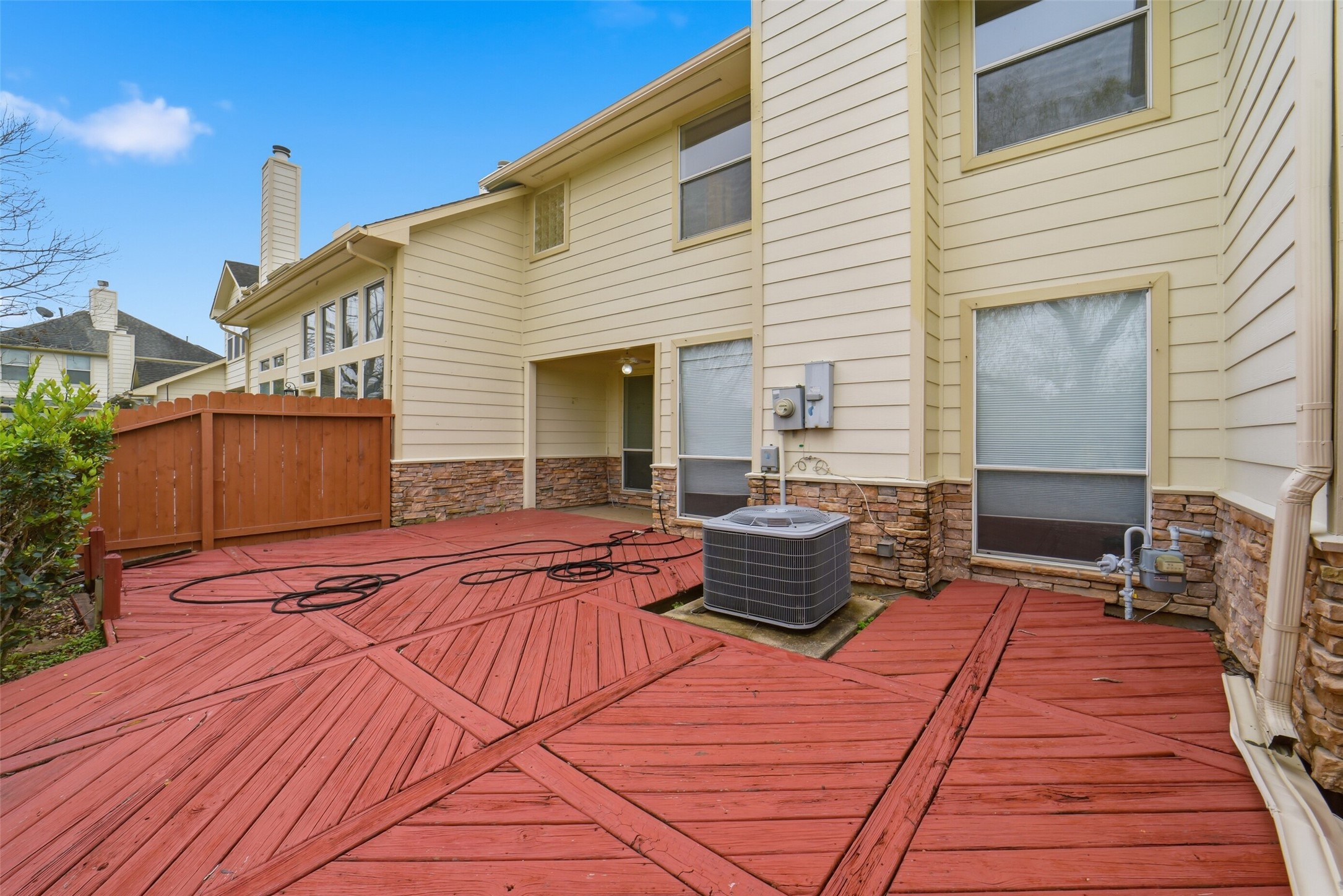 2110 Ridge Wood Lane Sugar Land, TX 77479 - Photo 24 of 26 a patio with patio a couch and chairs