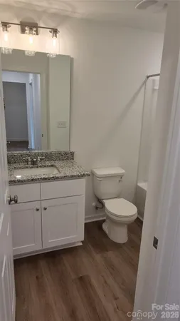 a view of small space with racks on the wall