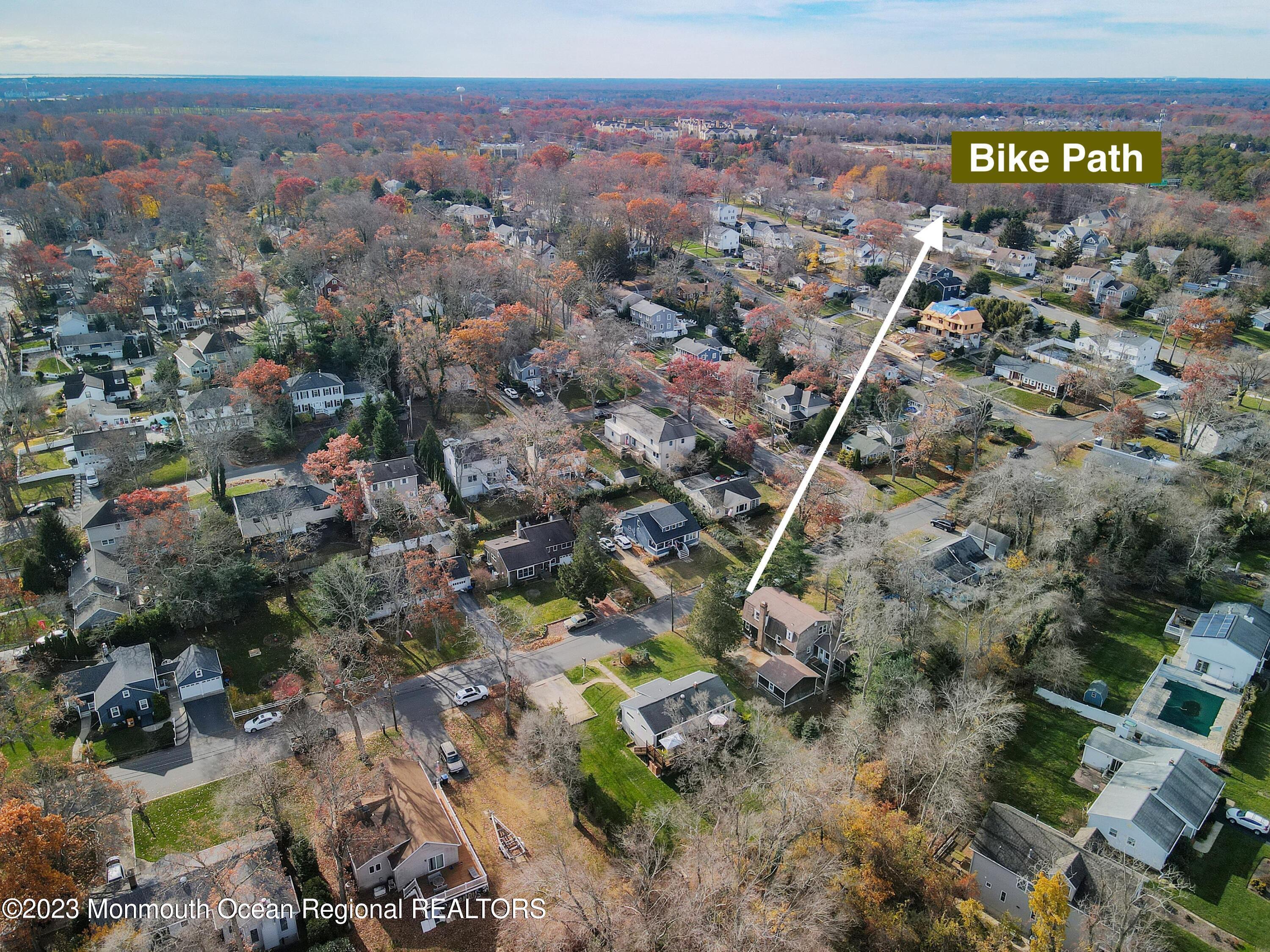 1208 Oak Road Manasquan, NJ 08736 - Photo 50 of 52 an aerial view of a city