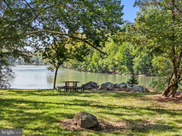 a view of yard with green space