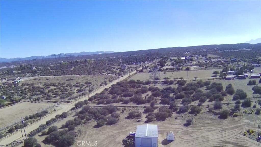 8354 White Road Phelan, CA 92371 - Photo 41 of 43 an aerial view of residential house and mountain view