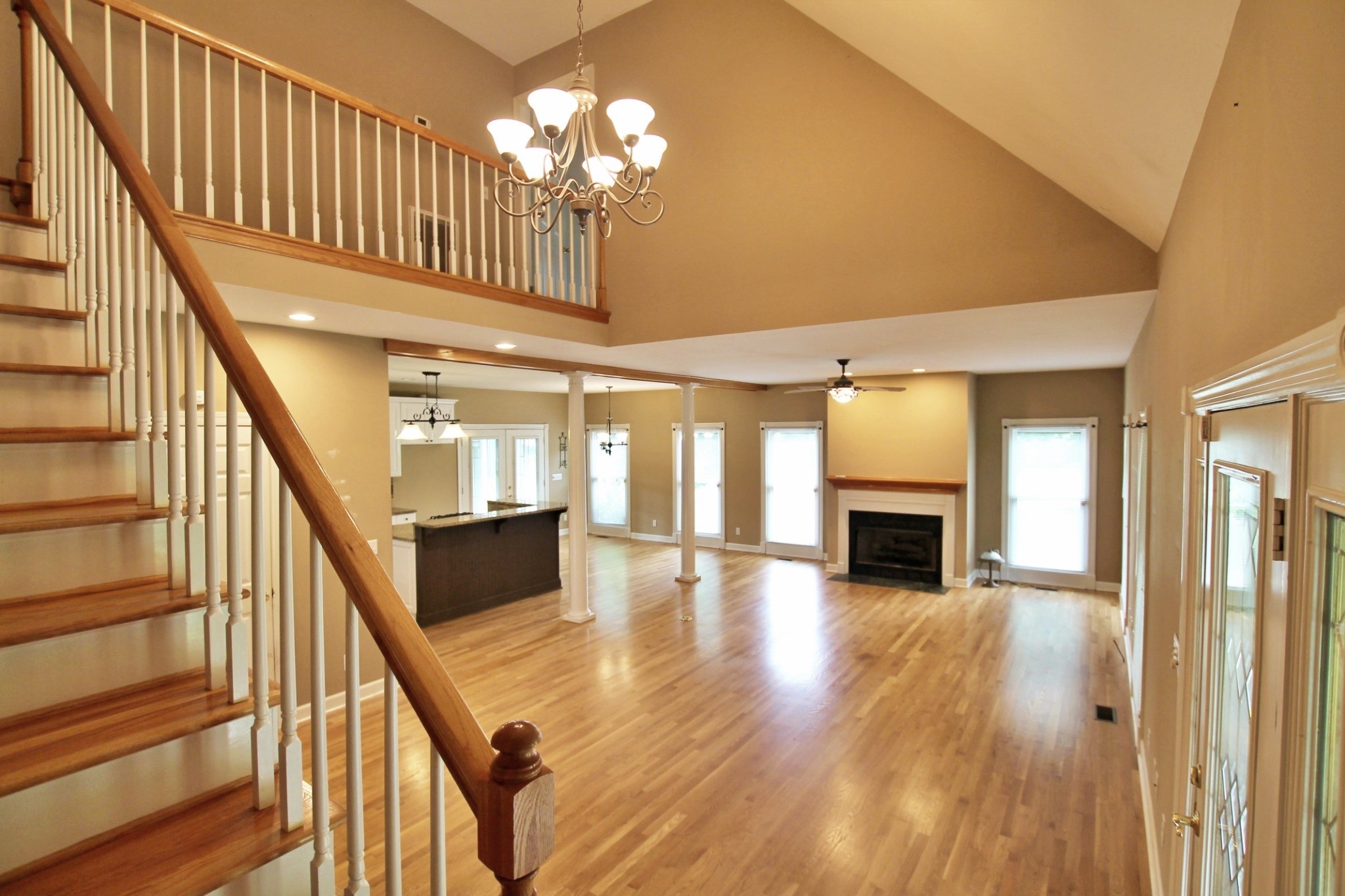 4181 Sandy Springs Road Springfield, TN 37172 - Photo 3 of 44 a view of entryway and hall with wooden floor