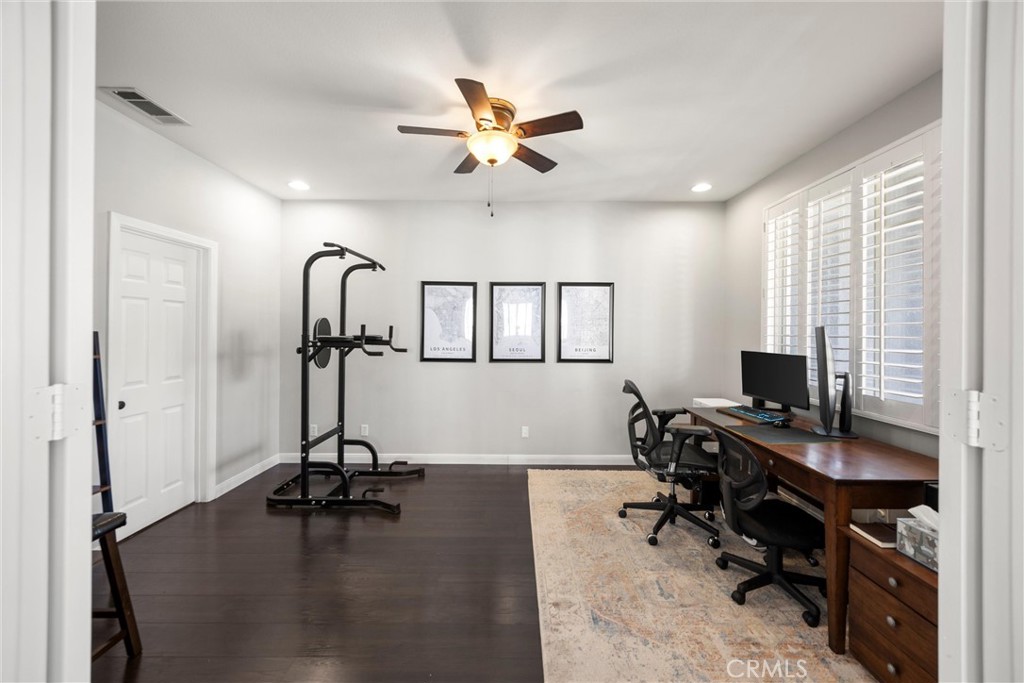 7133 Brisas Court Rancho Cucamonga, CA 91739 - Photo 10 of 70 OFFICE, 4TH BEDROOM WITHOUT A CLOSET, CONNECTING BATHROOM