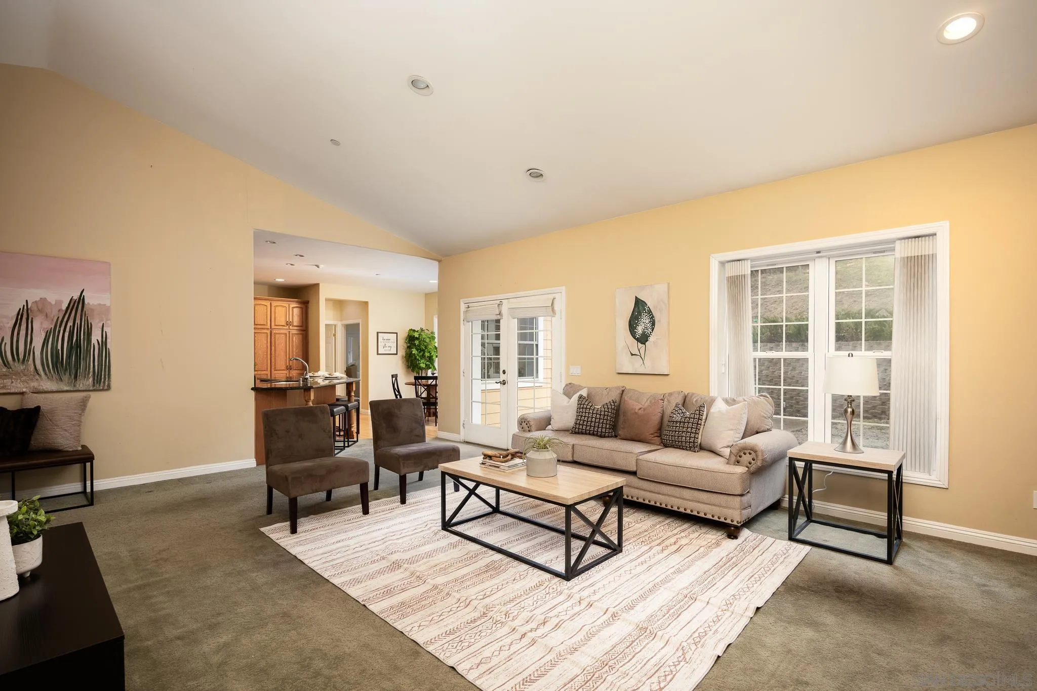 7570 Corte Madera Road Pine Valley, CA 91962 - Photo 4 of 53 a living room with furniture and a potted plant