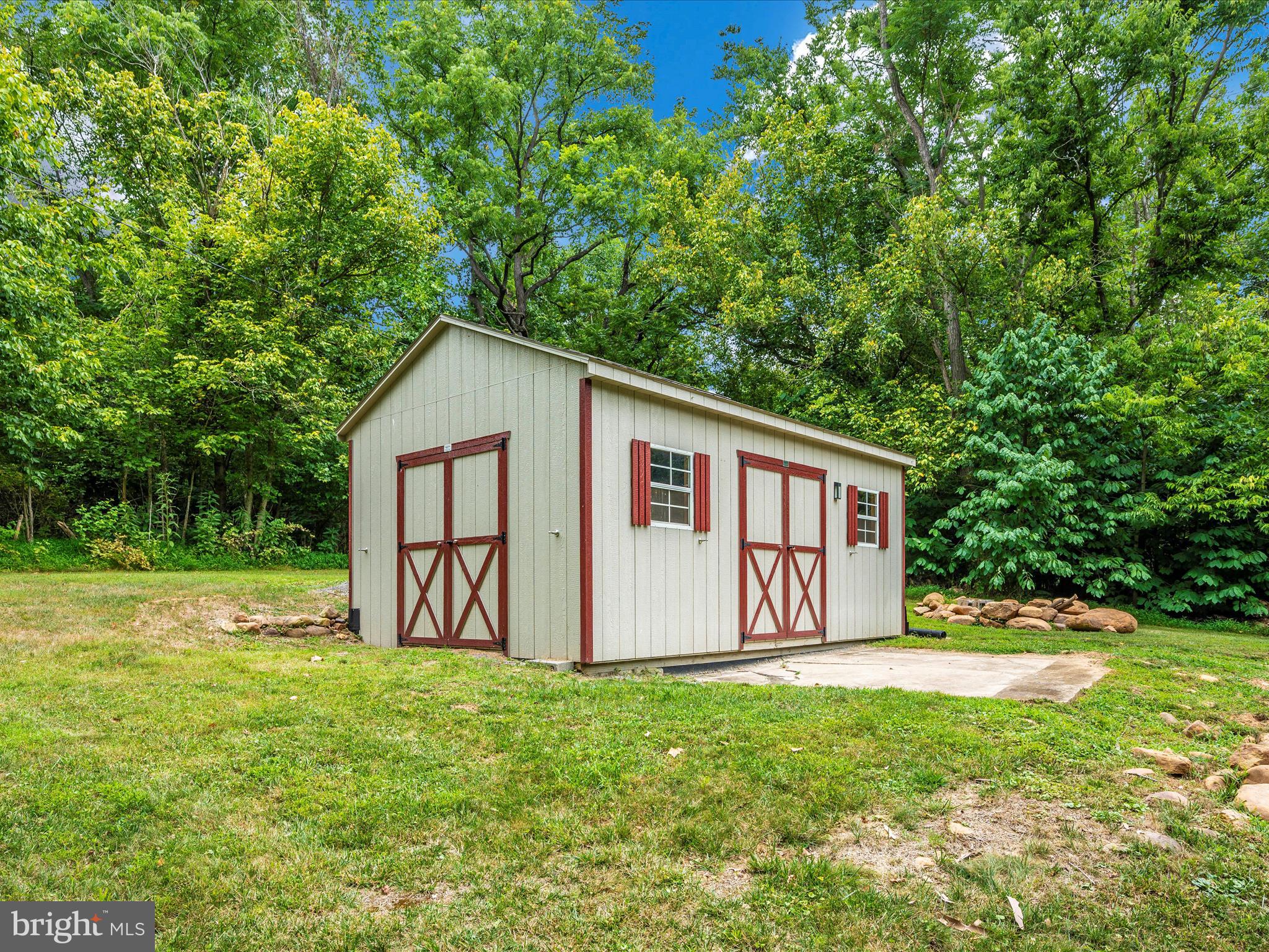 10768 Dam Number 5 Road Clear Spring, MD 21722 - Photo 42 of 65 Spacious 10'x20' Shed with Electric built in 2019!