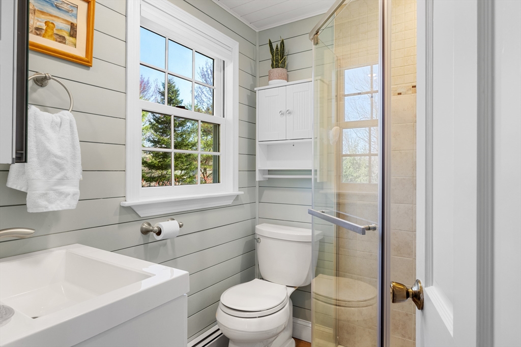 77 Forest Drive Holden, MA 01520 - Photo 18 of 27 a bathroom with a sink toilet and shower