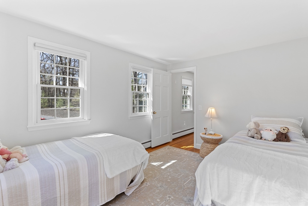 77 Forest Drive Holden, MA 01520 - Photo 21 of 27 a bedroom with a bed and wooden floor