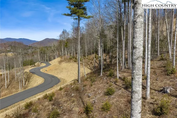 a view of a garden from a balcony