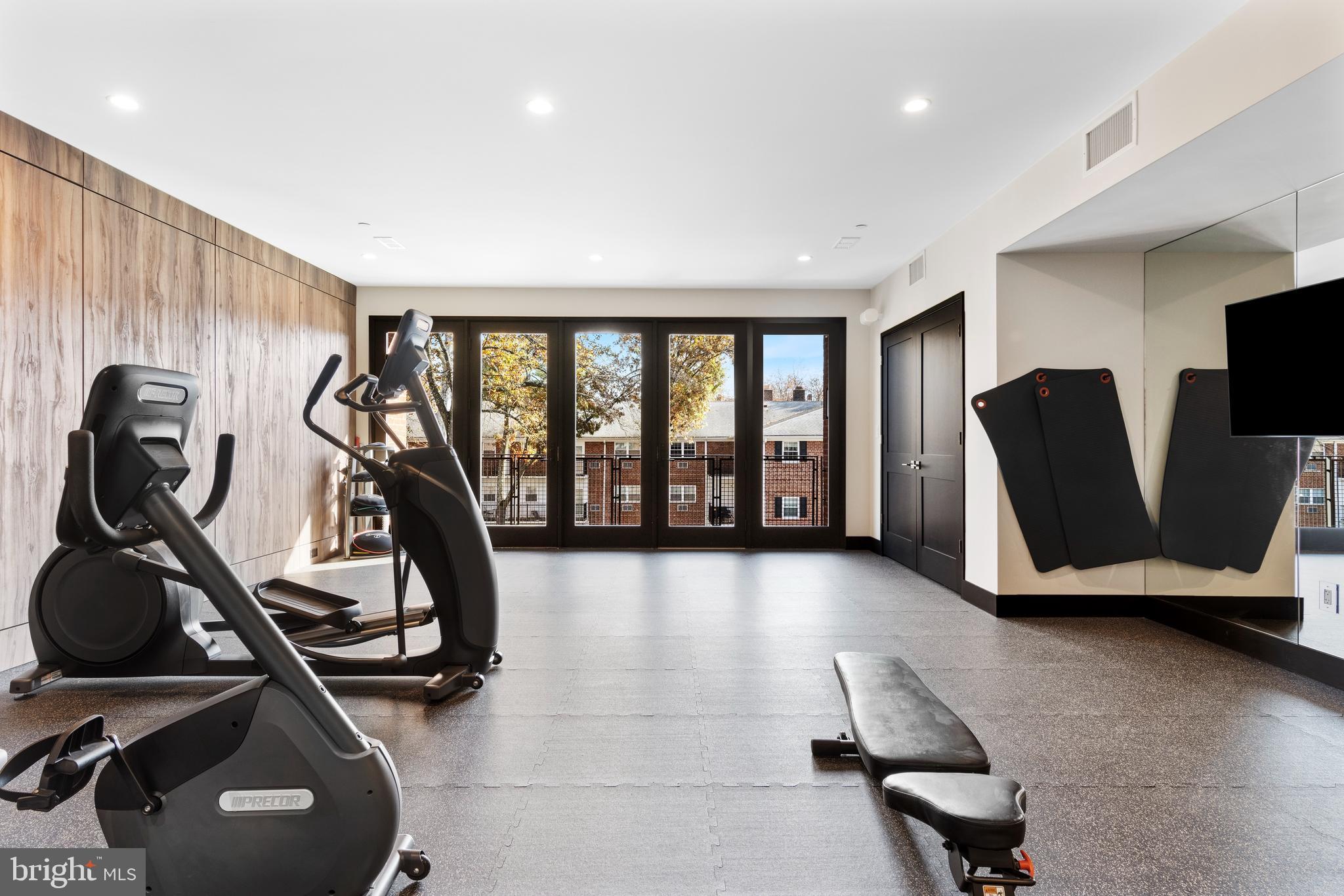 427 East Lancaster Avenue, Unit 2201 Wayne, PA 19087 - Photo 43 of 46 a view of a room with gym equipment