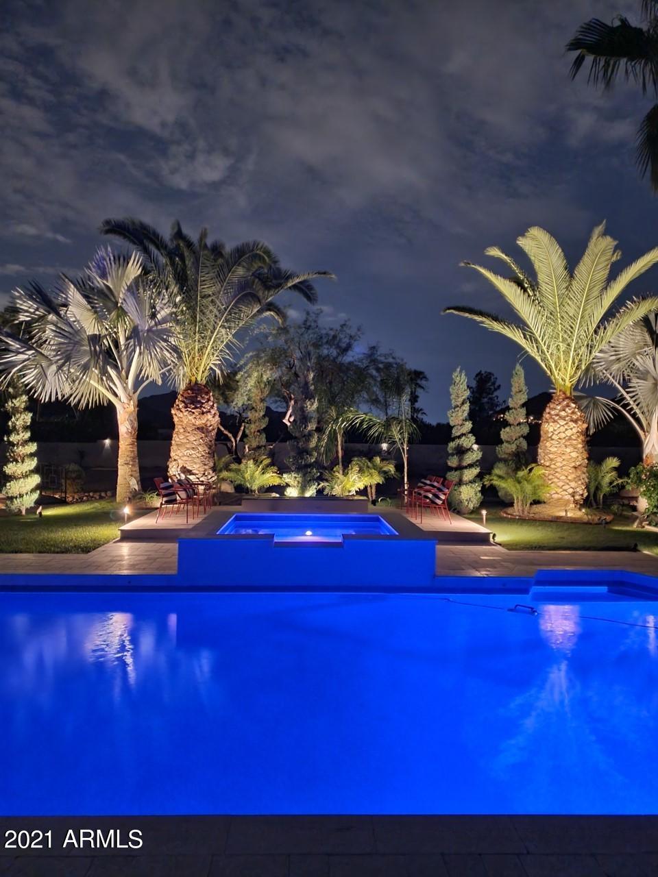 5015 East Doubletree Ranch Road Paradise Valley, AZ 85253 - Photo 1 of 74 Night Pool/Spa No Filter