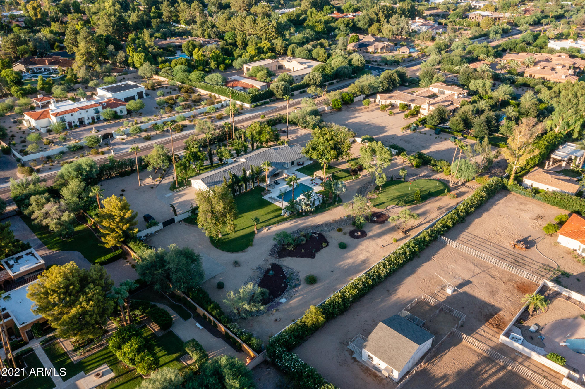 5015 East Doubletree Ranch Road Paradise Valley, AZ 85253 - Photo 71 of 74 Drone 2.14 Acres