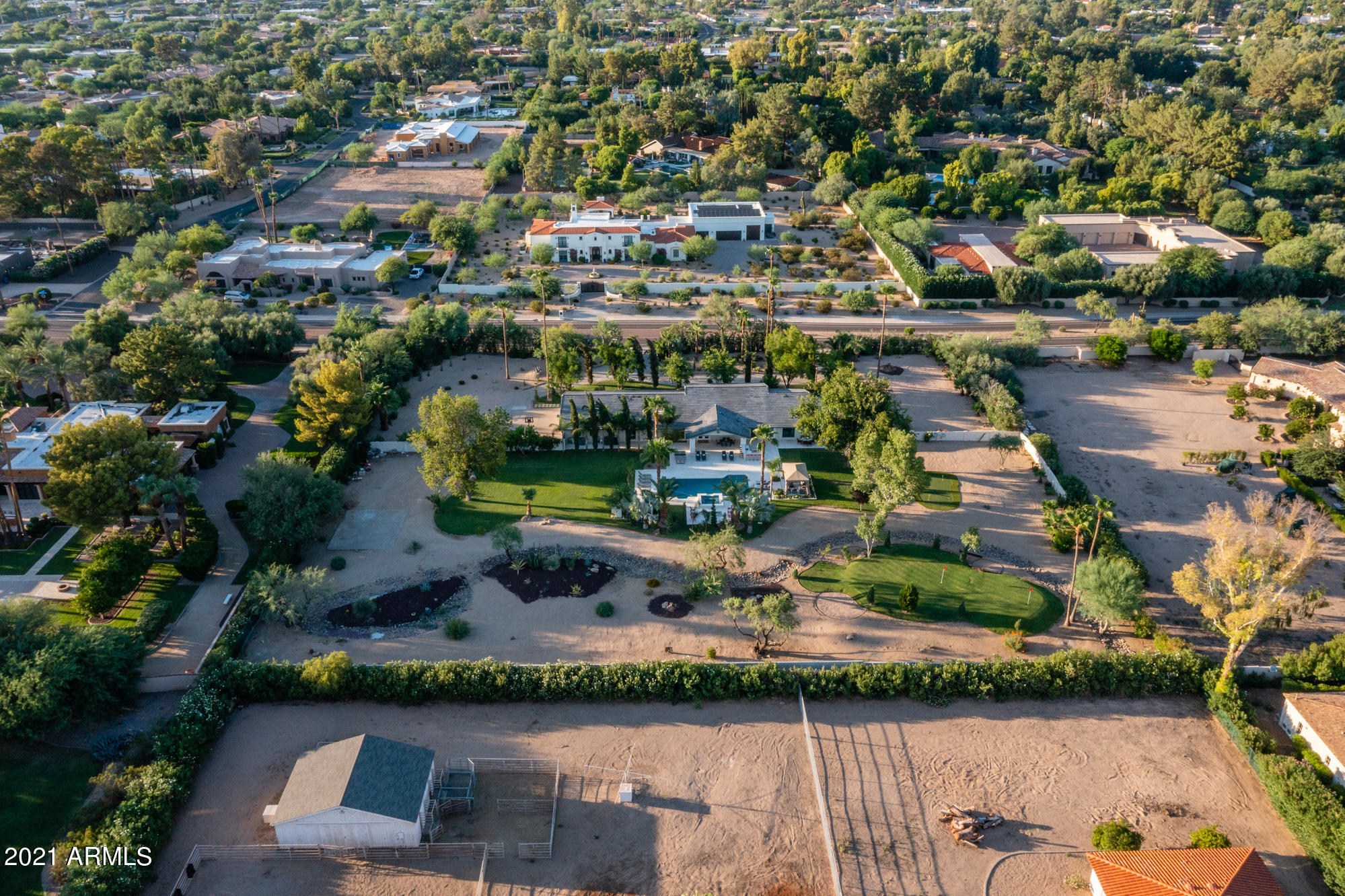 5015 East Doubletree Ranch Road Paradise Valley, AZ 85253 - Photo 72 of 74 Drone 2.14 Acres
