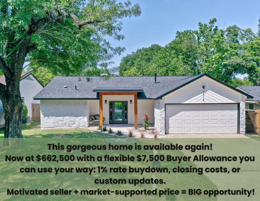 2214 Lear Lane Austin, TX 78745 - Photo 1 of 1 a front view of a house with garden