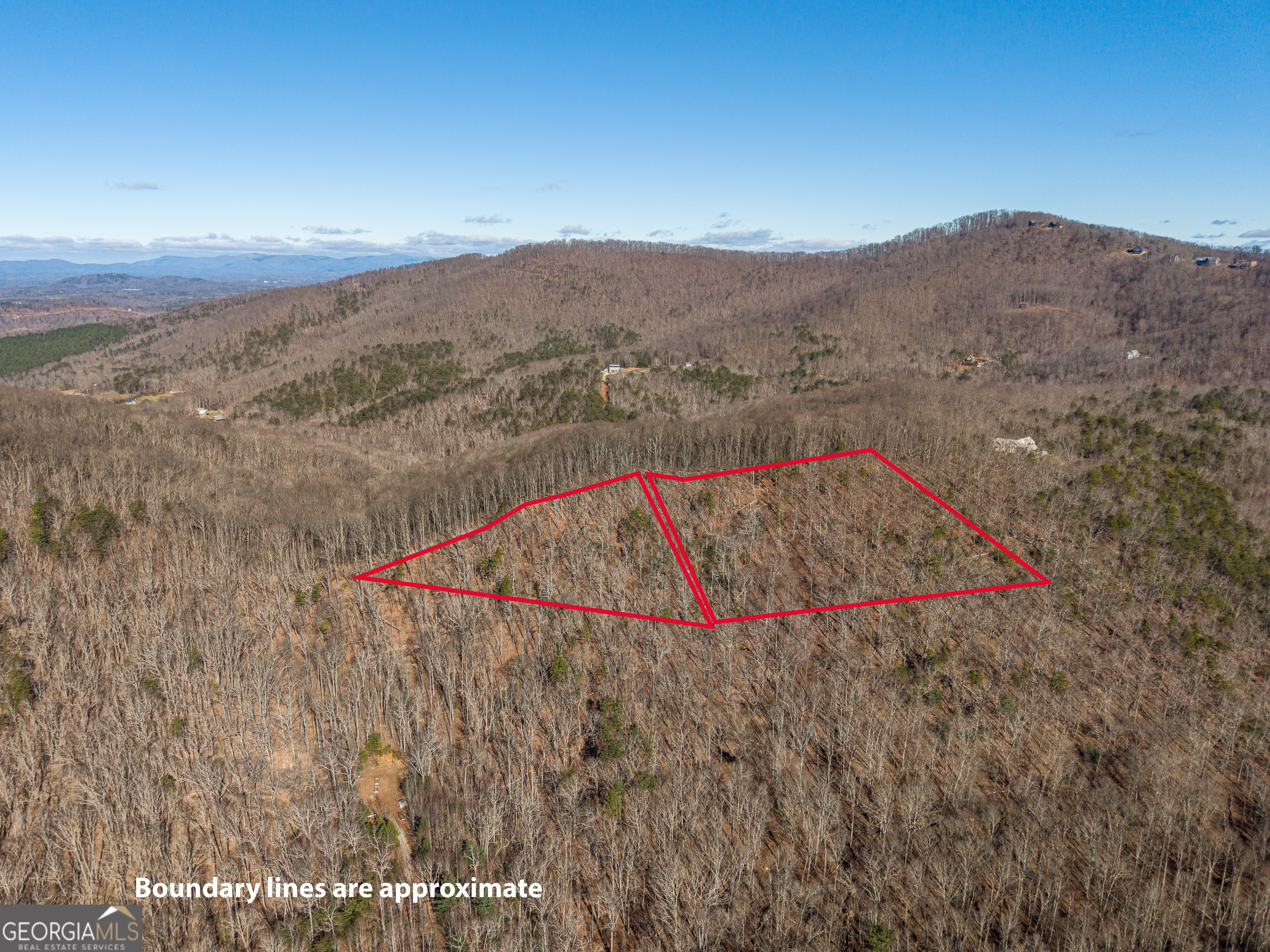 Lot 109 B Folkstone Road Talking Rock, GA 30175 - Photo 10 of 25 a view of a dry yard with mountain