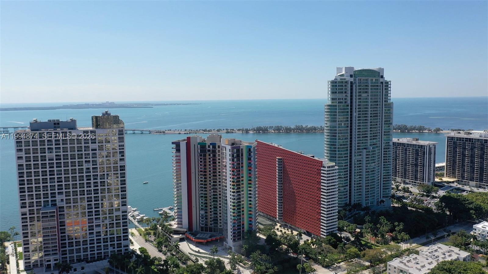 60 Southwest 13th Street, Unit 2820 Miami, FL 33130 - Photo 25 of 25 a view of a city with tall buildings