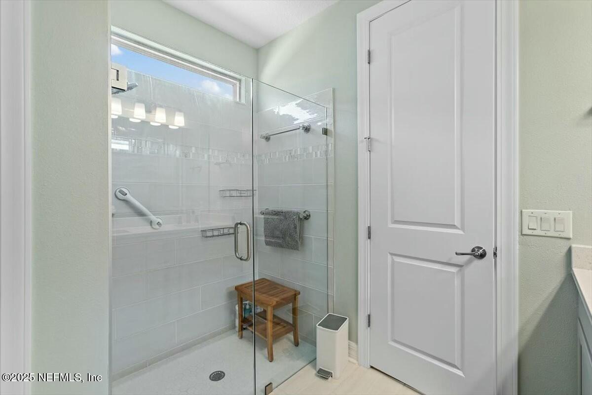 22 Myrtle Oak Court St. Augustine, FL 32092 - Photo 17 of 36 a bathroom with a shower